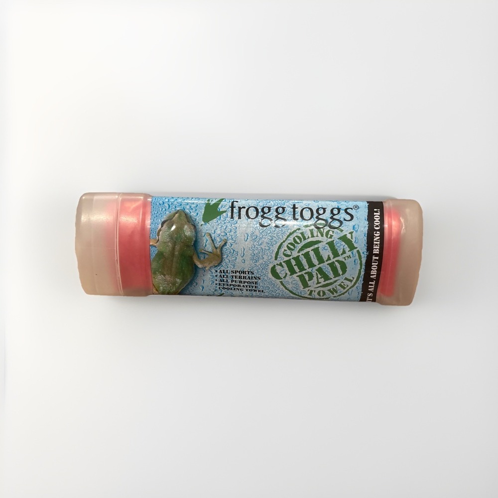 Frogg Toggs NWT Red Chilly Pad 33 X 13 Cooling Wrap Towel Pad